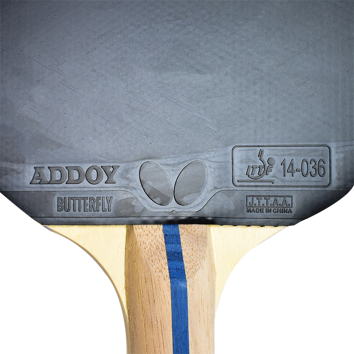 Butterfly Lin Yun-Ju S-1: Close up of Black Rubber